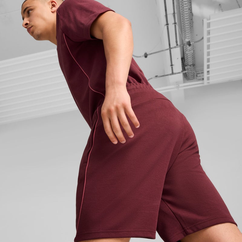 PUMA Manchester City Mens Red Casuals Shorts - Image 2